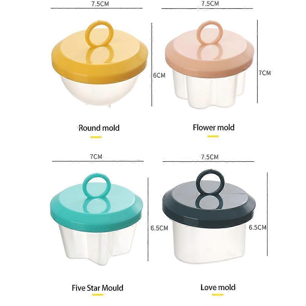 4 PCS Silicone Egg Poaching Cups Egg Cooker Nonstick Poached Egg Maker for Cooking Breakfast  Egg Sandwiches