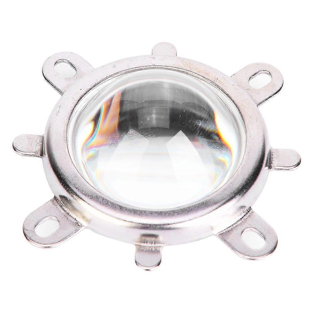 Lentille en verre optique 44 mm, réflecteur 50 mm, collimateur, support fixe pour éclairage LED 20-100 W (60°)