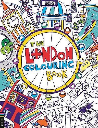 The London Colouring Book by Julian Mosedale Paperback Book