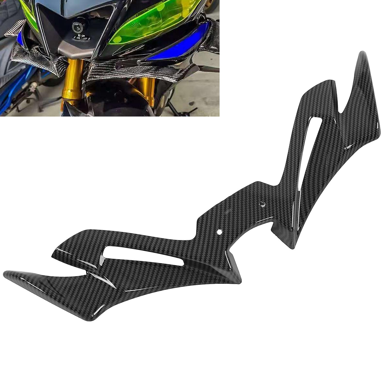Beak Nose Extension,Motorcycle Front Windshield Fairing Fairing Wing Front Fairing Winglet Top-Notch Performance