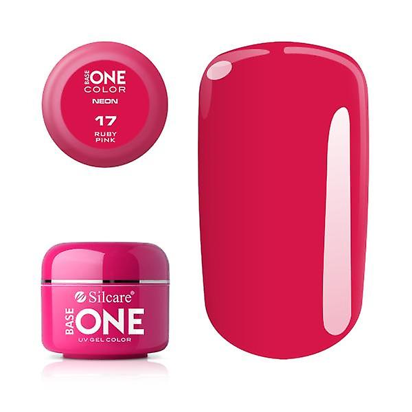 Base one - Neon - Ruby pink 5g UV gel