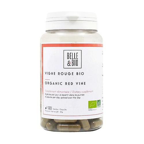 Organic red vine 120 vegetable capsules