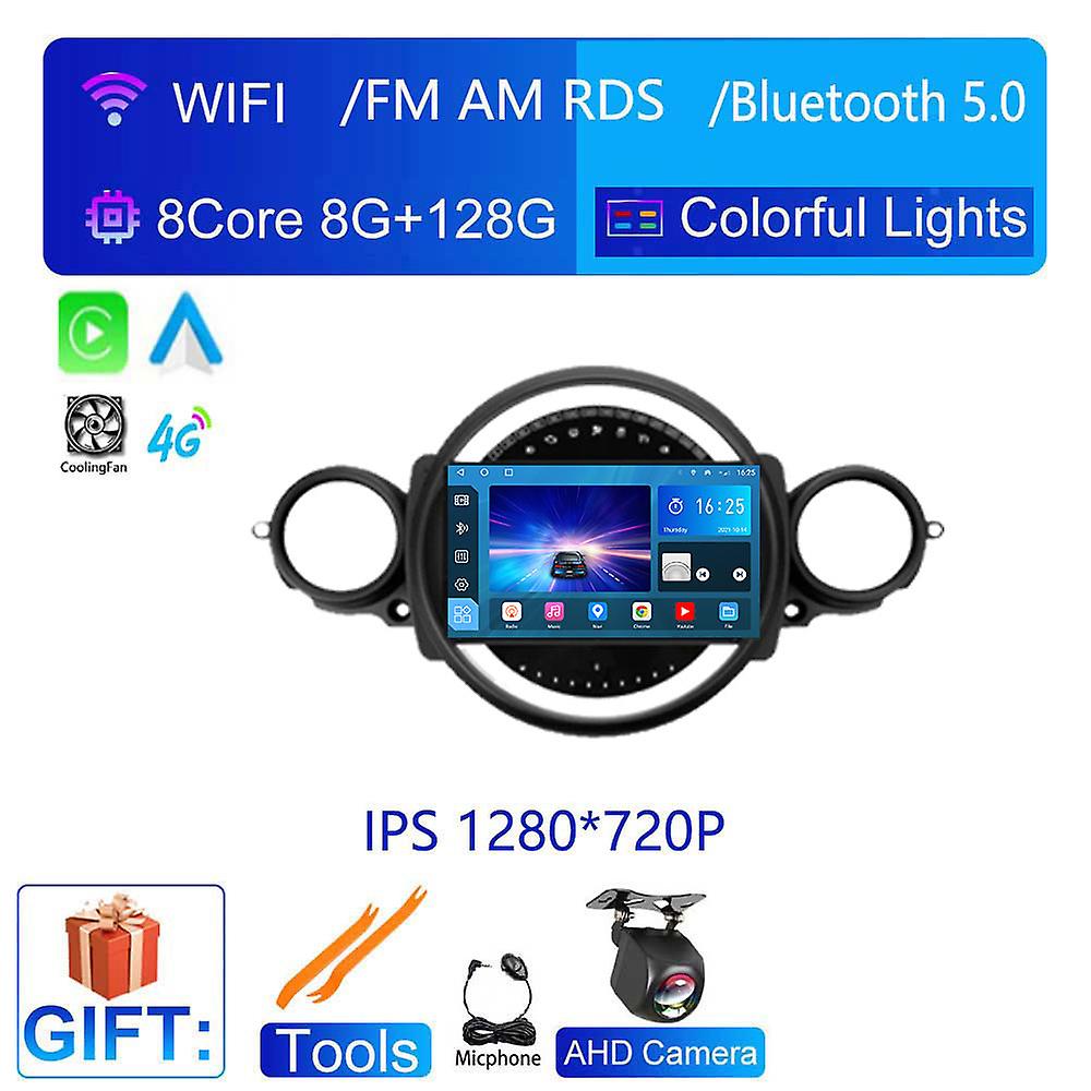 Navigation GPS For BMW Mini Cooper R56 R60 R51 2006 - 2014 Radio Carplay Car Multimedia Player Intelligent System Android Auto