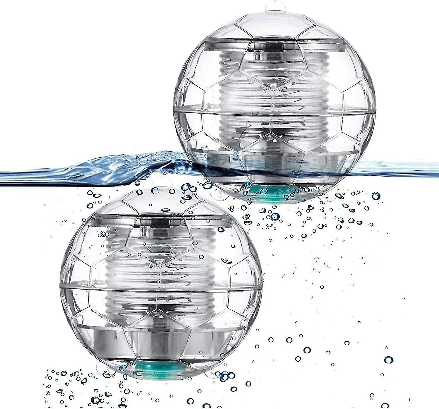 Package Floating Solar Pool Light LED Lighting Automatic Color Changing Waterproof Ball Solar Light 