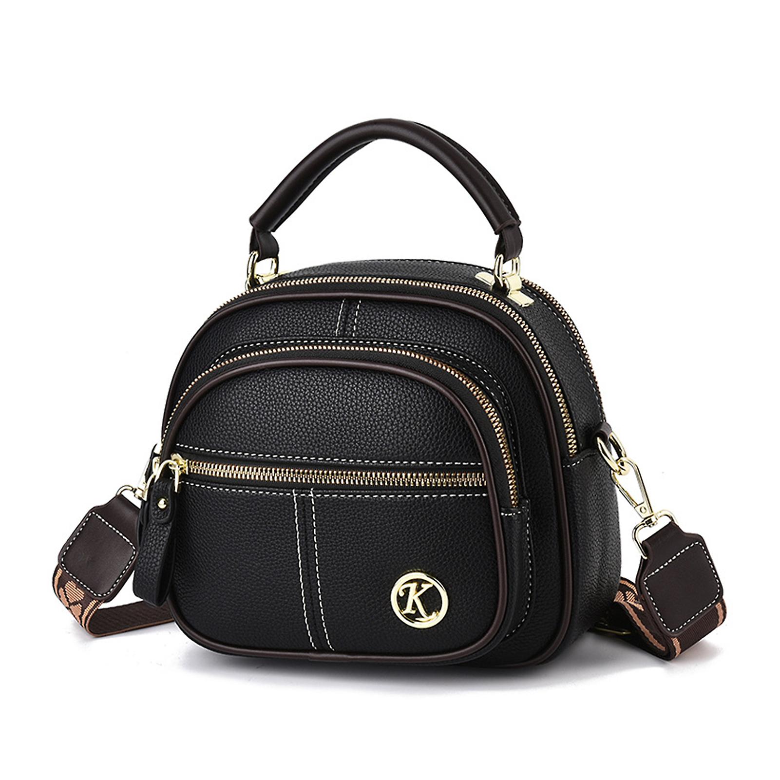 Classic Multifunctional Compartments Adjustables Crossbodys Bag Elegant Charming Handbag for Woman Girl