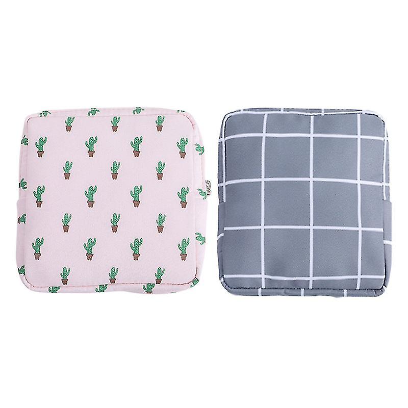 2pcs Outdoor Sanitary Towel Pouch