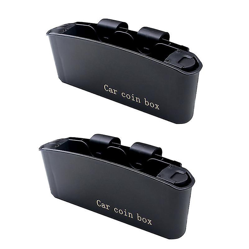 2pcs Car Coin Holder