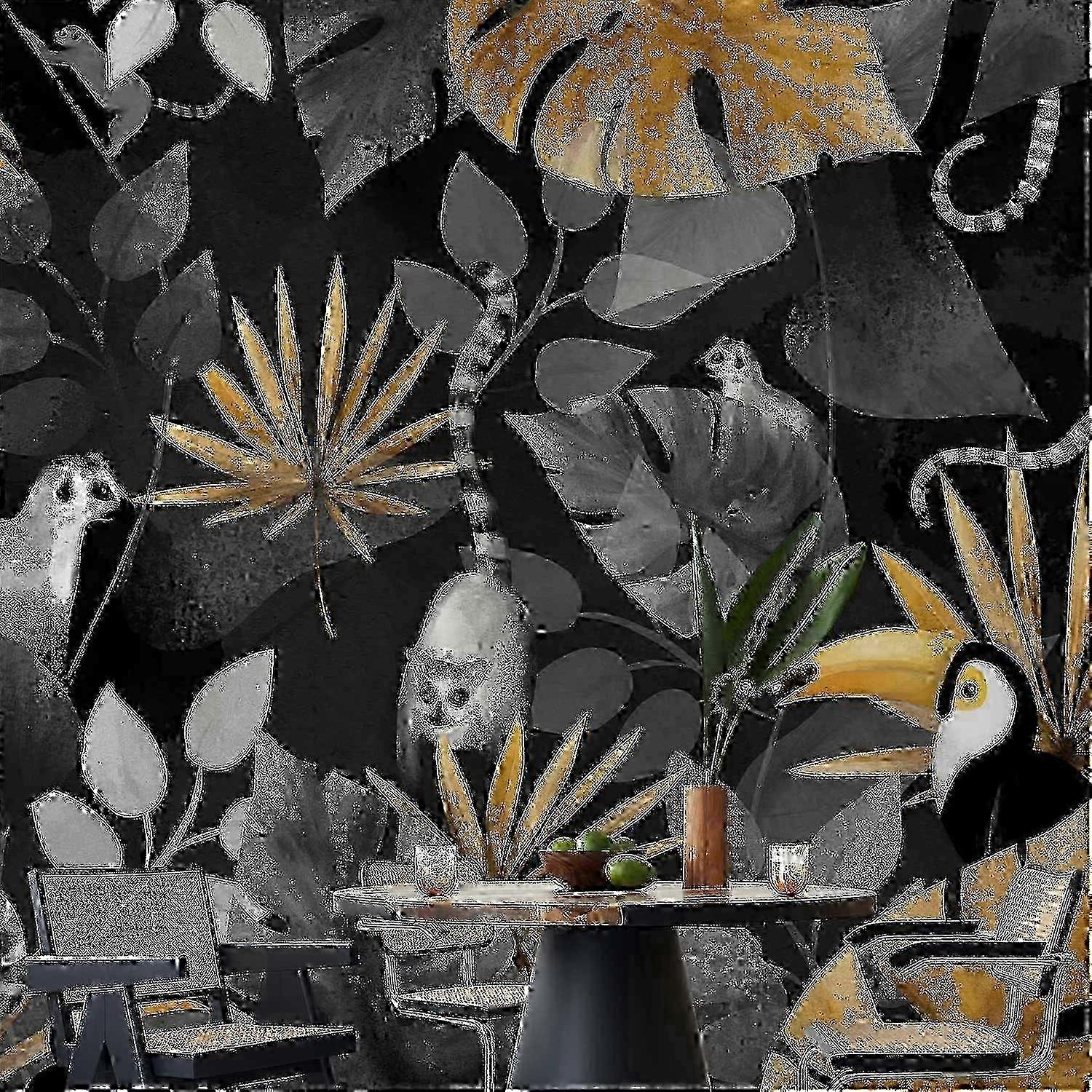 Papier peint - Lémuriens heureux