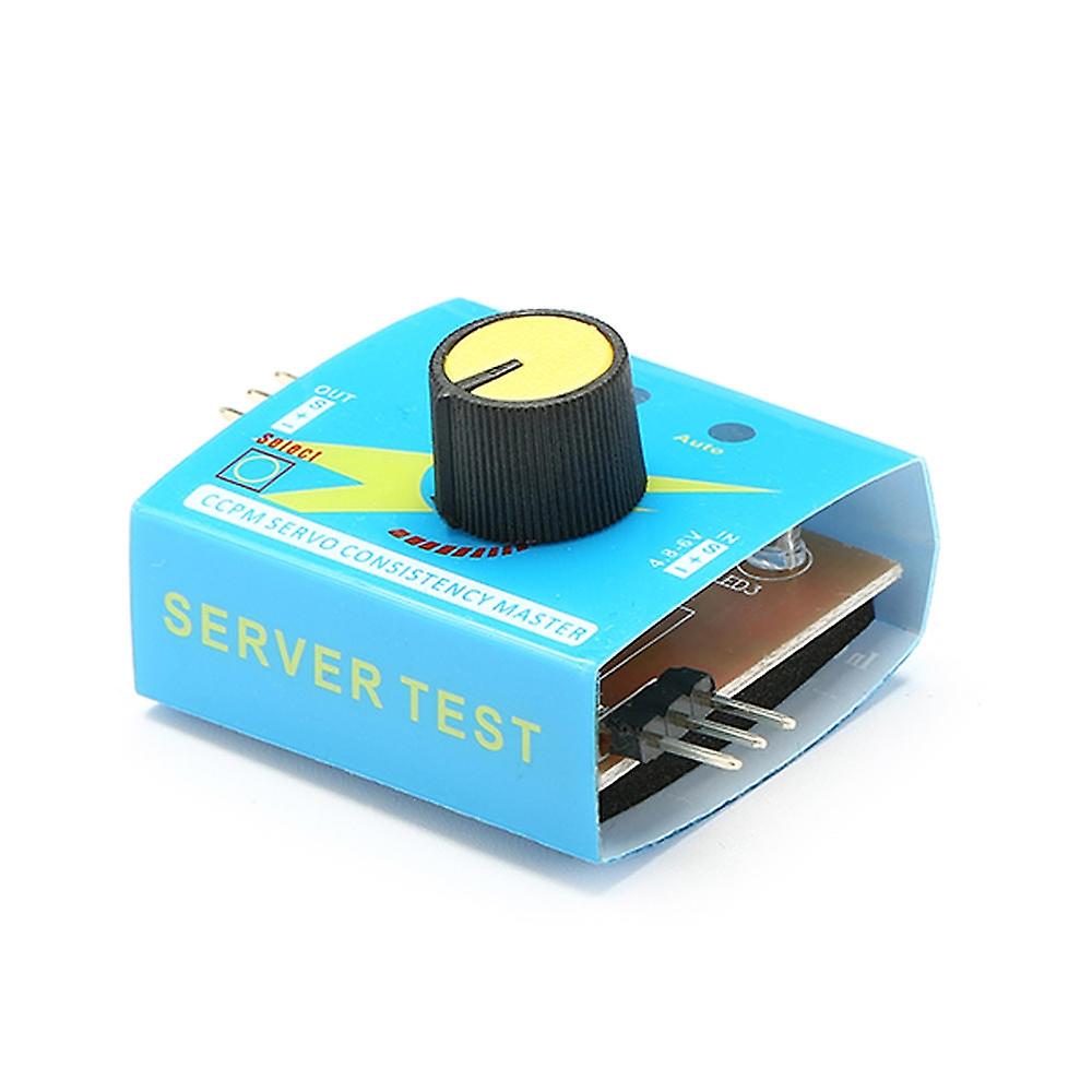 4pcs Servo Tester Third Gear Switch With Indicator Light 4.2V To 6.0v