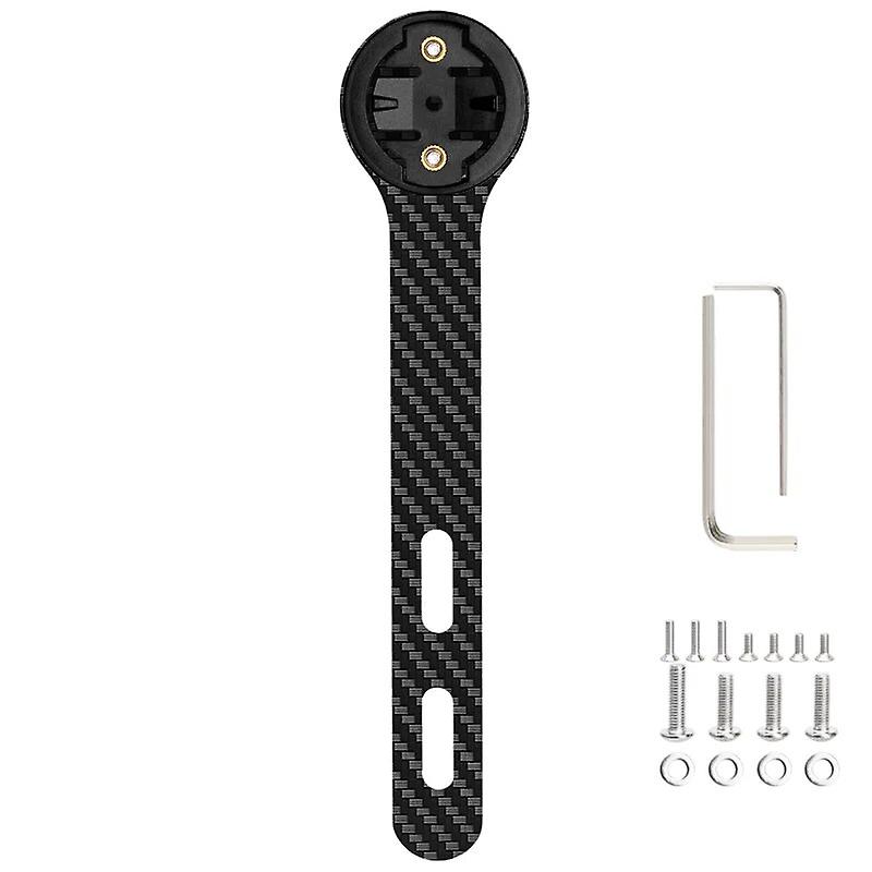 Bicycle Computer Holder Carbon Fiber Bracket Bike Stopwatch Speedometer Mount For Garmin Bryton Wahoo Gopro Adapter Light Stand