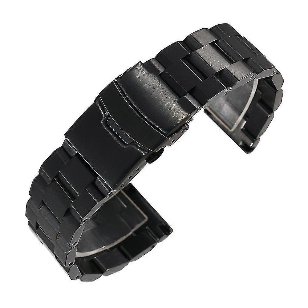 18/20/22/24mm pulseira de substituição fivelas duplas de aço inoxidável pulso