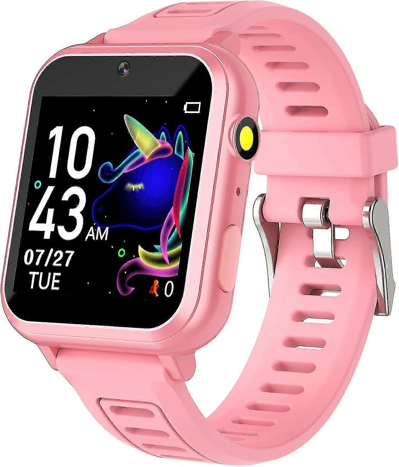 Smart Watch For Kids, Kids Smart Watch Boys With 24 Games, Camera, Music Player, Video And Audio Recording, Alarm Clock, Calendaring, Hd Touchscreen T