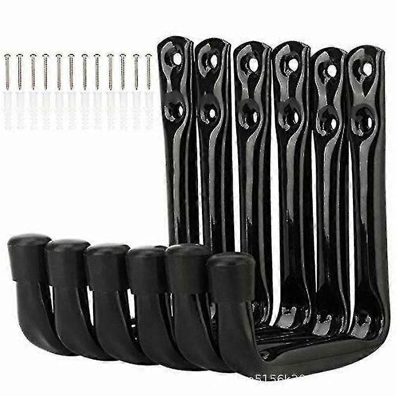 6 piecesHeavy duty storage hook, utility tool storage box with EVA foam