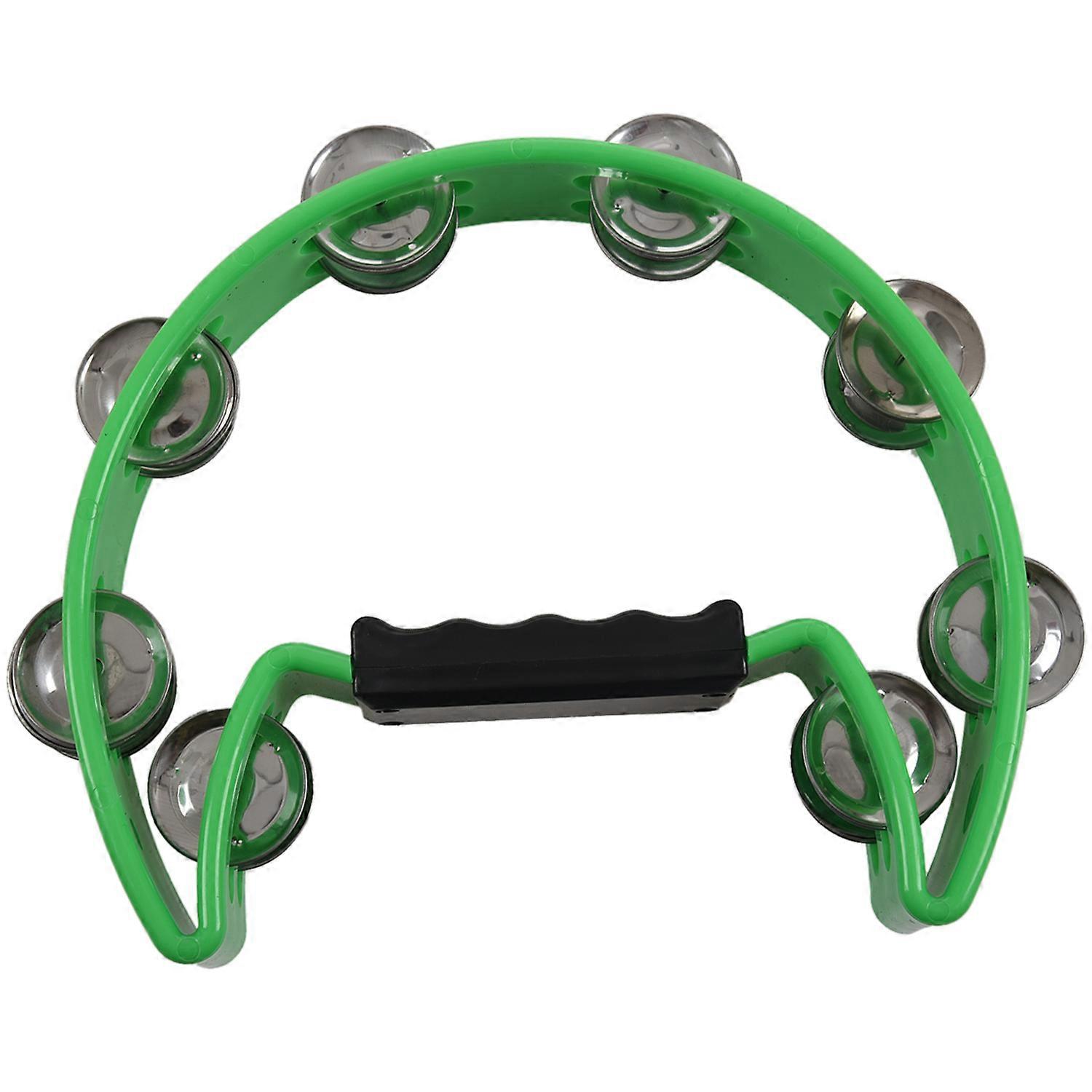 Single Tambourine and Adults - Comfortable Hand Percussion Instrument - Great for Choirs () - Percu