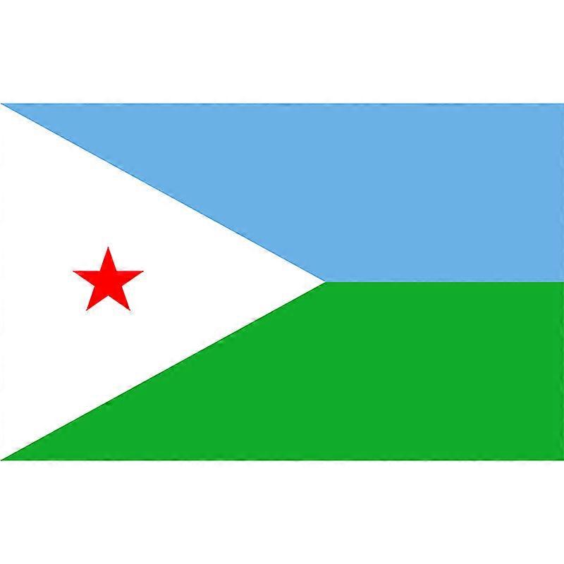 Yehoy Hanging 90*150cm Djibouti Flag For Decoration