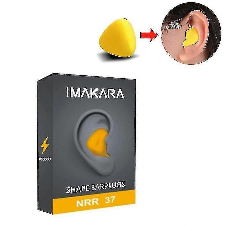60pcs Noise Canceling Earplugs Noise Canceling Transformable Earplugs