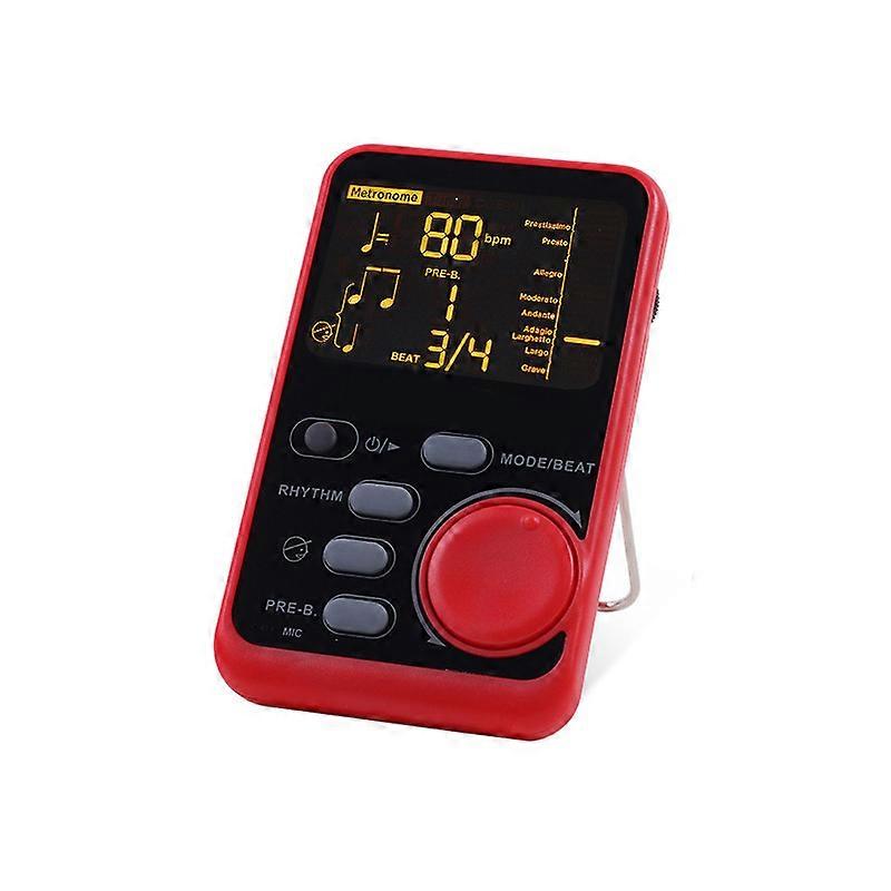 WSM-240 Metro-tuner Rhythm Device Portable Electronic Metronome Universal Tuner Musical Instrument