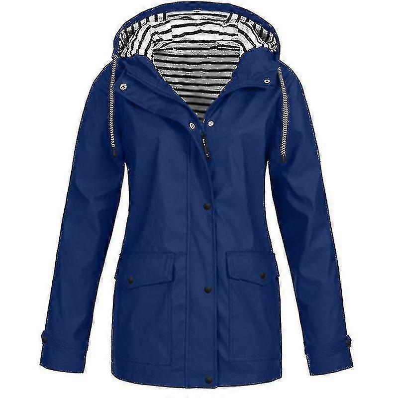 Imperméable imperméable Imperméable Dames Outdoor Wind Rain Forest Jacket Coat