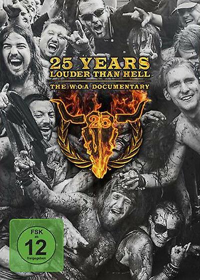 25 Years Louder Than Hell - The WOA Documentary DVD (2015) Lemmy cert E - Region 2