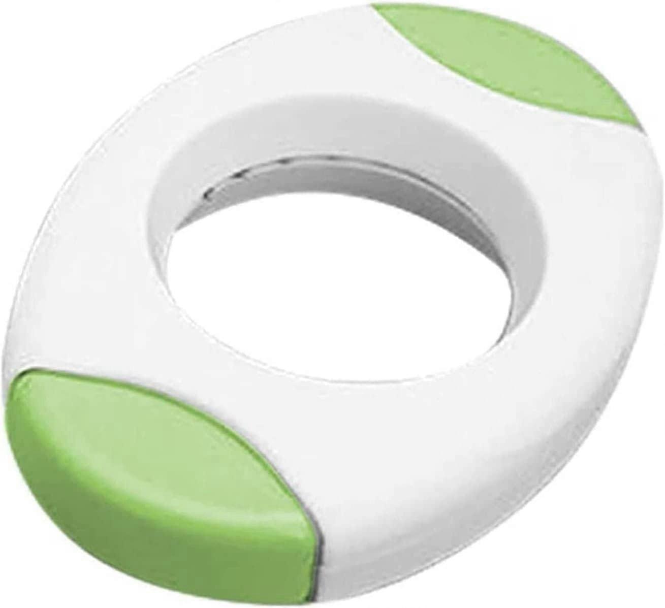 Green Egg Shell Opener, Egg Cracker Separator for Raw, Creative Eggshell Topper Cutter, Egg Cutter for Hard Boiled Eggs