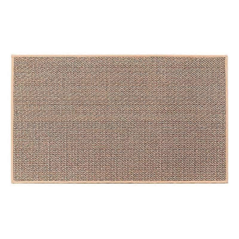 Linen Kitchen Mat Non-Slip Kitchen Mat Kitchen Mat in Front of Sink Washable Kitchen Mat in Front of Sink Non-Slip Rubber and Washable, Jute Kitc