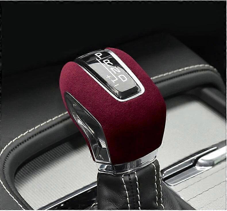 Car Alcantara Gear Lever Stick Shift Handle Knob Cover Personalized Modified Shell For Volvo XC60 XC90 S60 V60 S90 V90 2015-2020