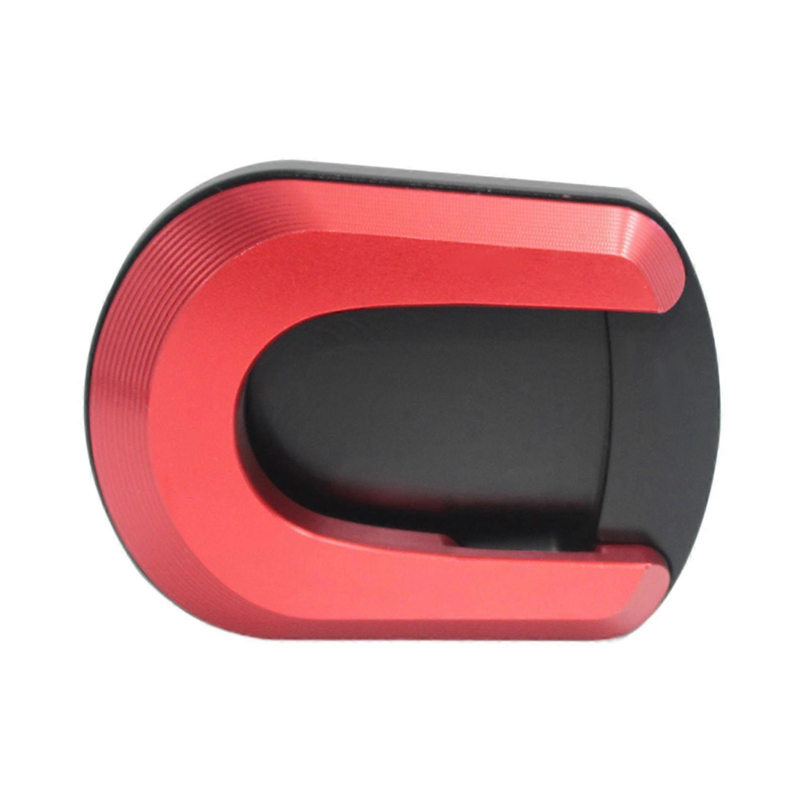 Motorcycle Kickstand Extension Pad Anti Slip for Vespa GTS300 2008-2022 Red