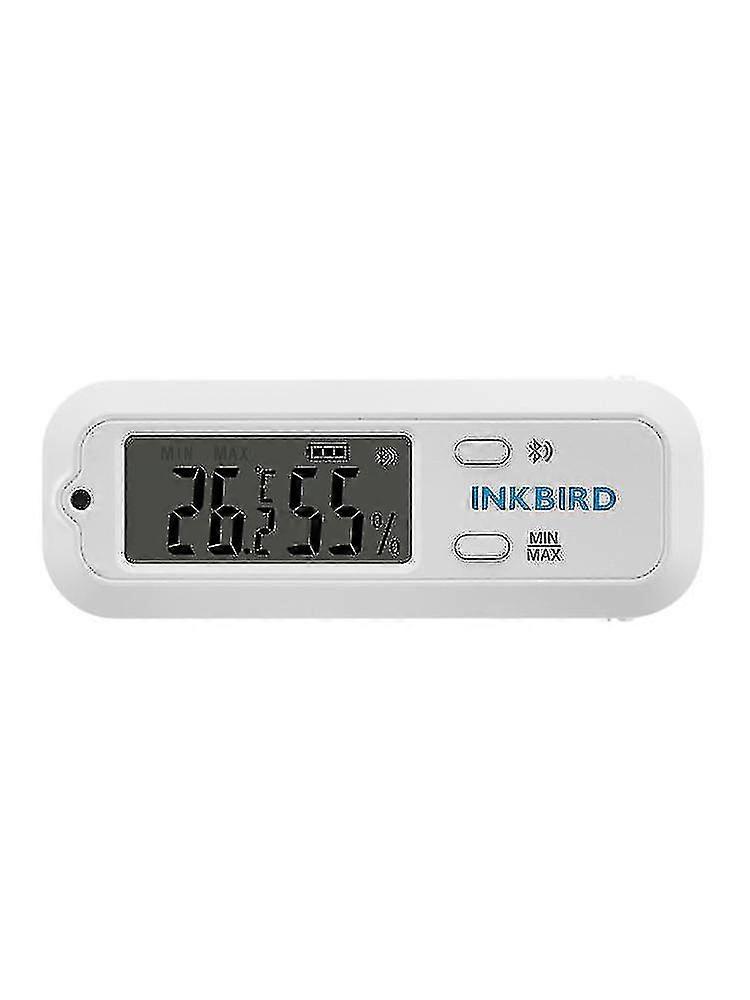 Inkbird All Season Use Digital Thermometer Hygrometer Bluetooth-compatible Sensor With Lcd Readable Screen Data Logger Ith-12s