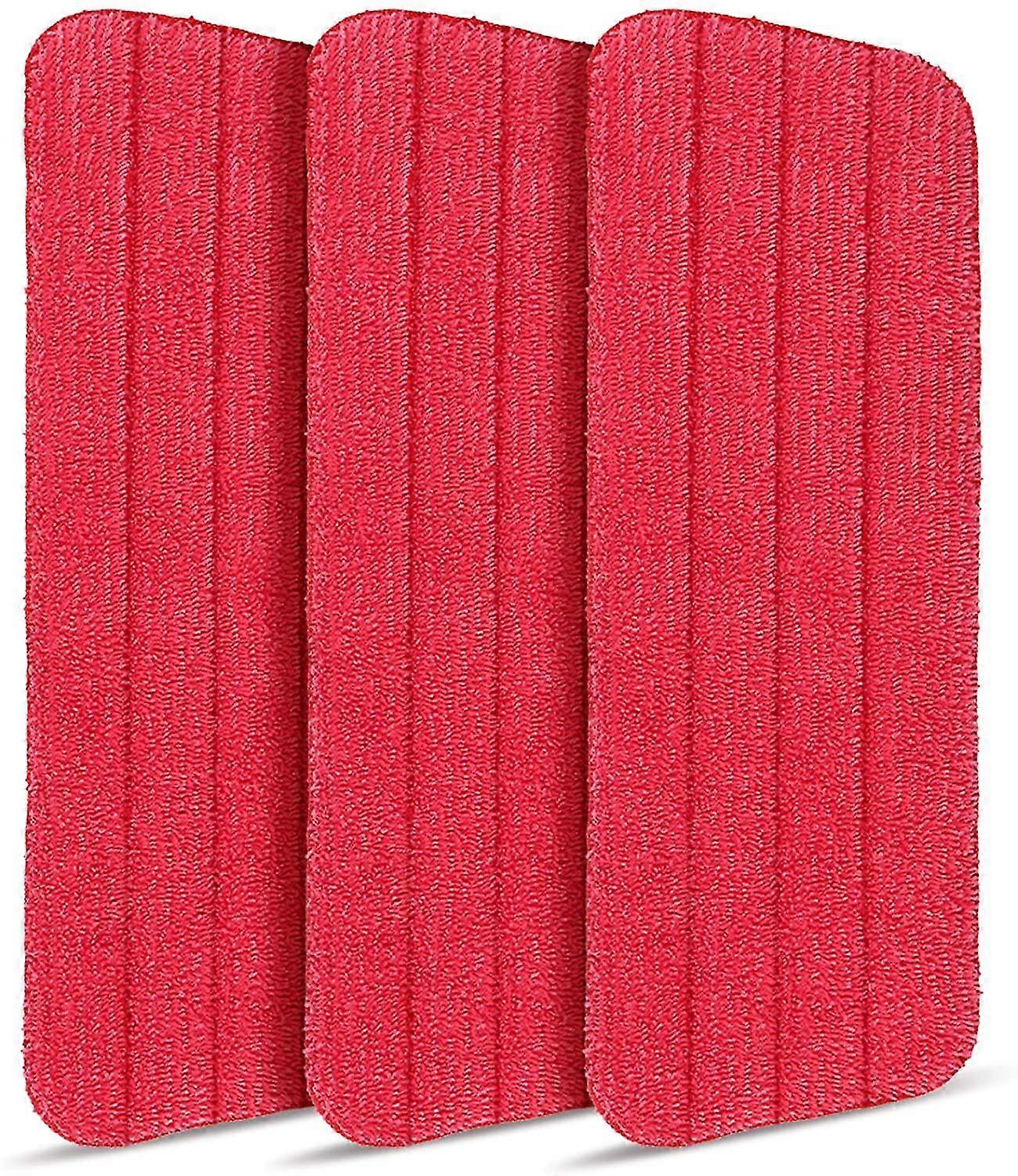 sunrain microfiber spray mop replacement heads compatible with wet or dry floor cleaning and scrubbing