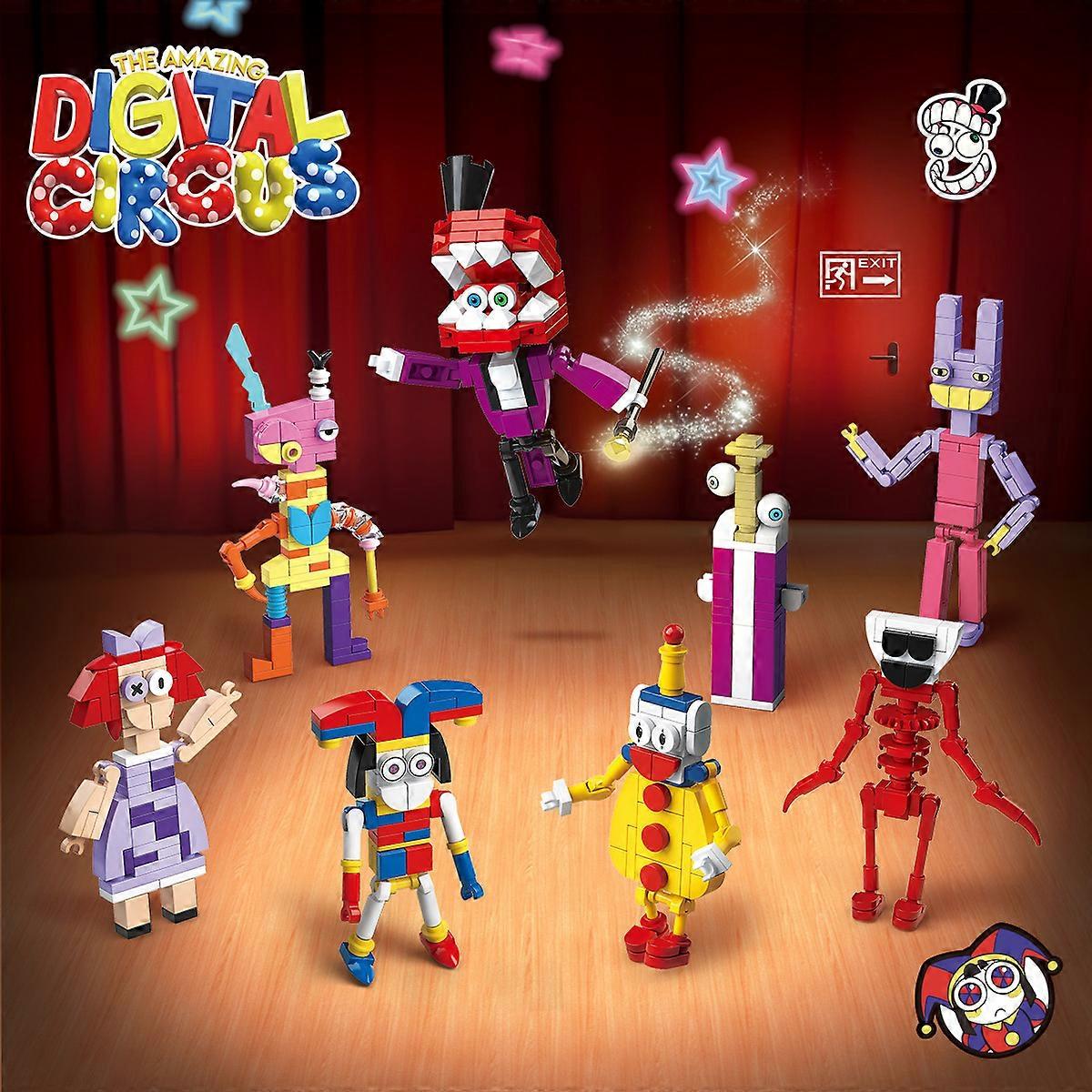 The Amazing Digital Circus Building Block Toy | Fruugo NO