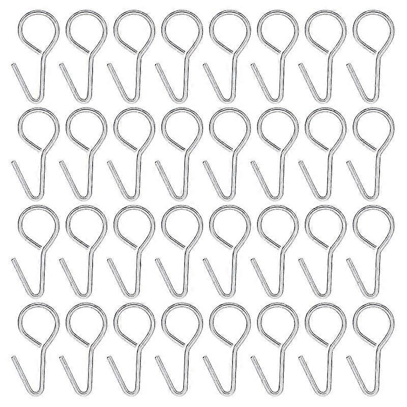 100pcs Multi-Functional Car Seat Cover Fixing Hook S Shaped Seat Cover Fastener