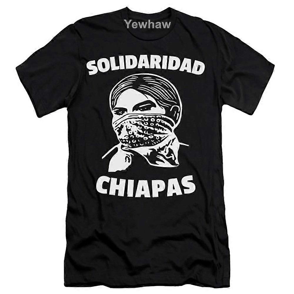 Tričko Solidaridad Chiapas & Zapatista