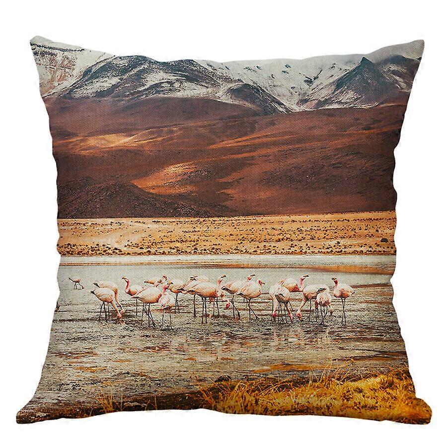 Flamingo Print örngott överdrag midja kuddfodral Heminredning Design 2133jpjcjh