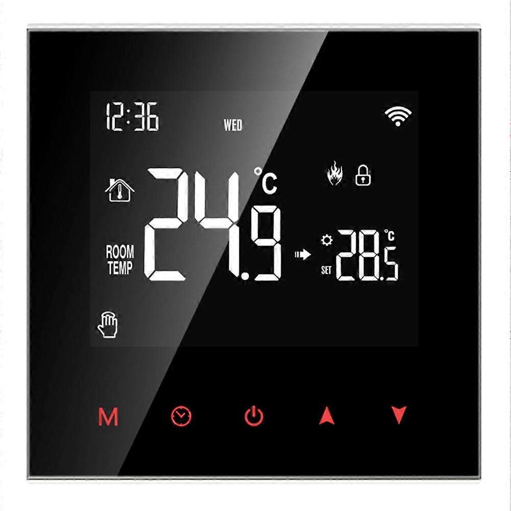 Tuya WiFi Smart Thermostat,Electric Heating Temperature Controller Work For//Google Home/