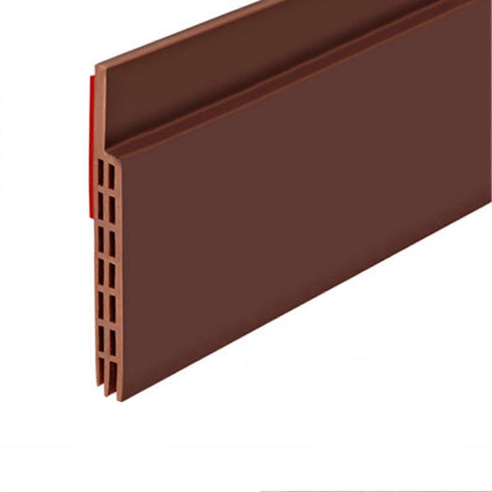 Door Draft Stopper Self Adhesive Soundproof Bottom Weather Stripping Under Door Seal