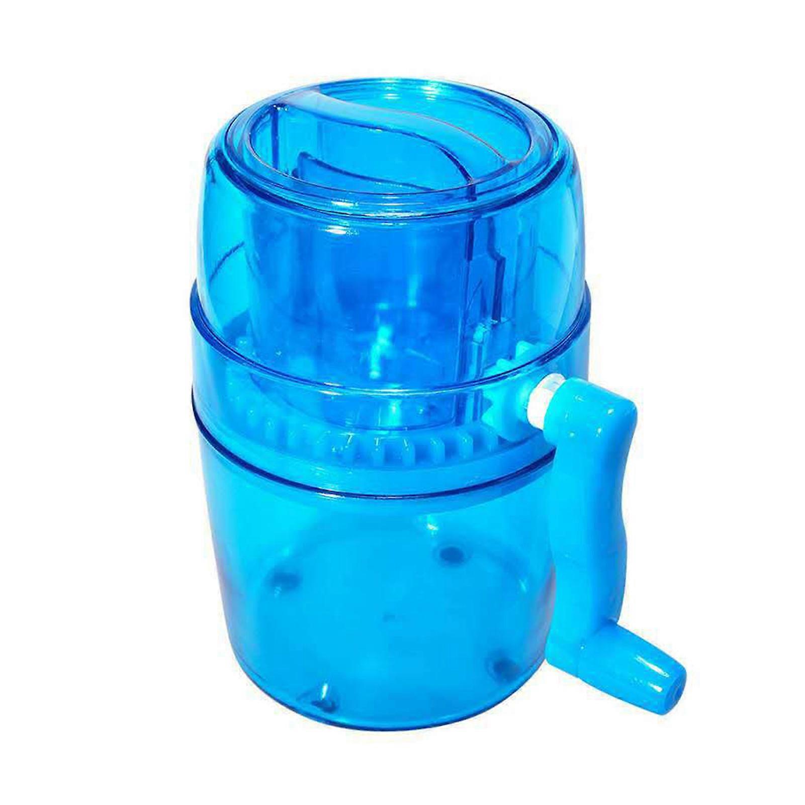 Household Hand-Cranked Ice Breaker Ice Crusher Manual Rotary Ice Crusher for Snow Cones or Slushies