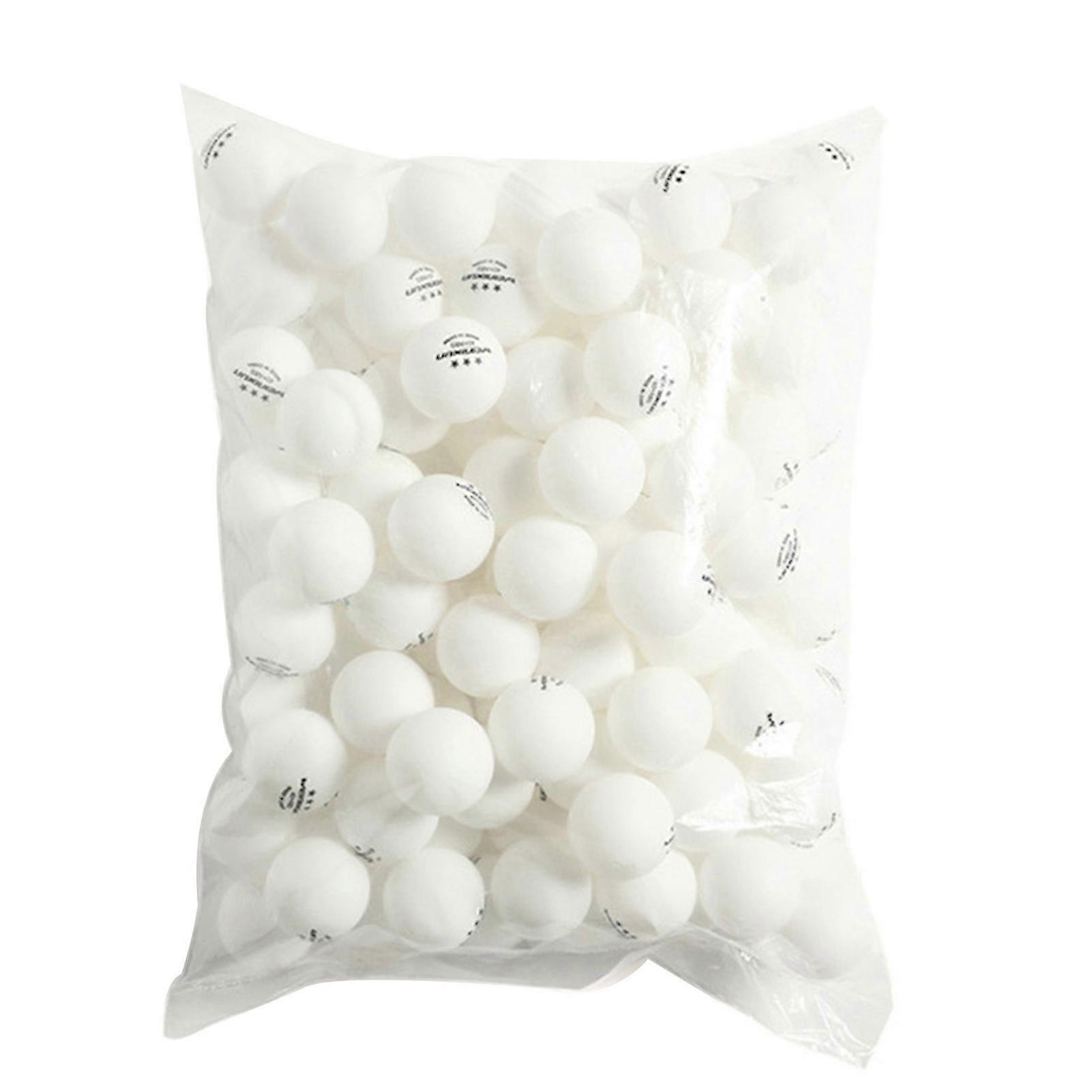 Table Tennis Ball Set Of 100 Bulk Ping Pong Ball 3-star 40+ Standard Size Abs Training Ball For Game