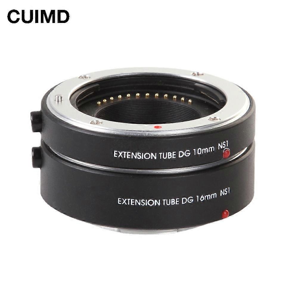 Auto Focus Macro Extension Tube 10mm +16mm Set for Nikon Mount