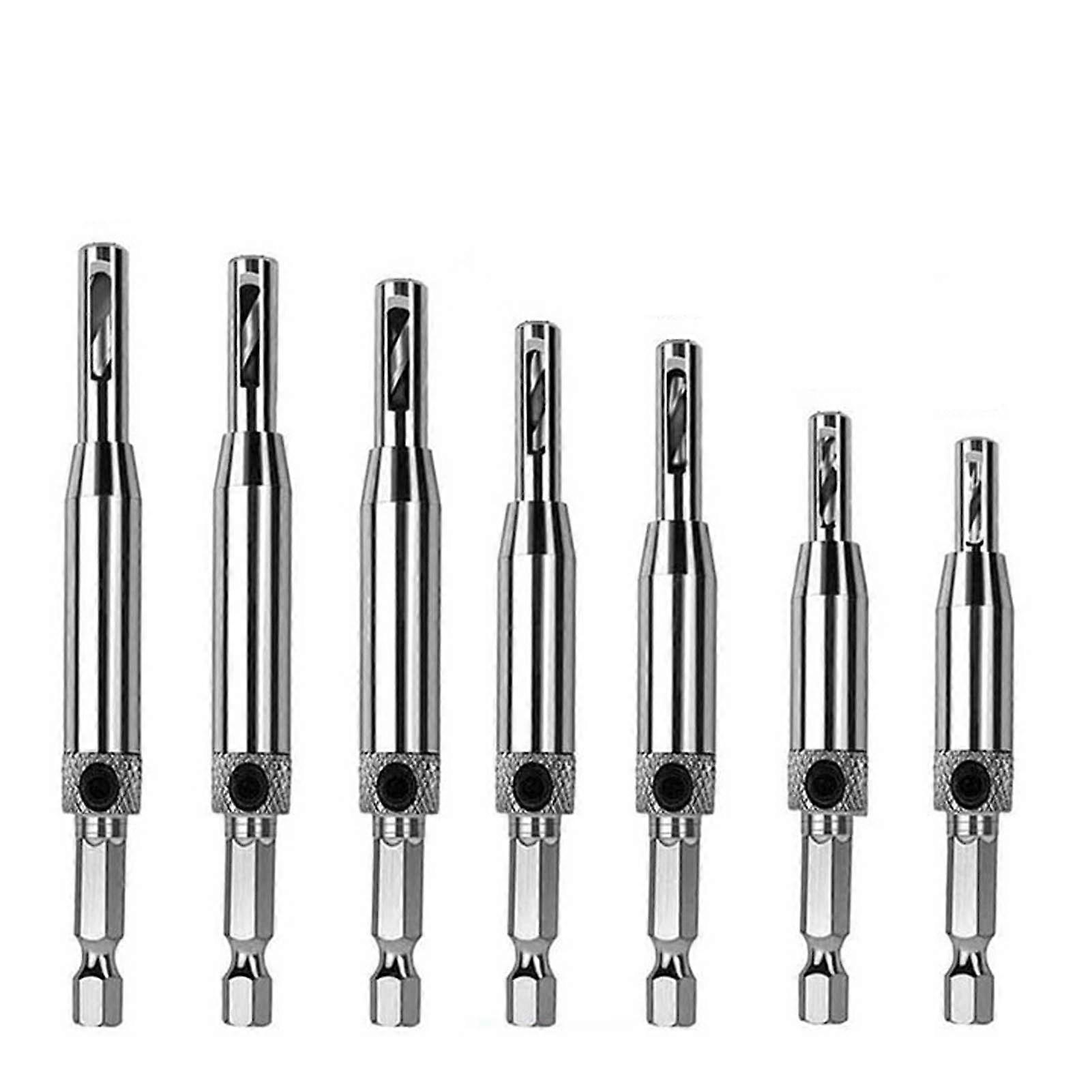 Self Centering Drill Bits Set 4/7pcs Hinge Tapper Core Drill Bit Set