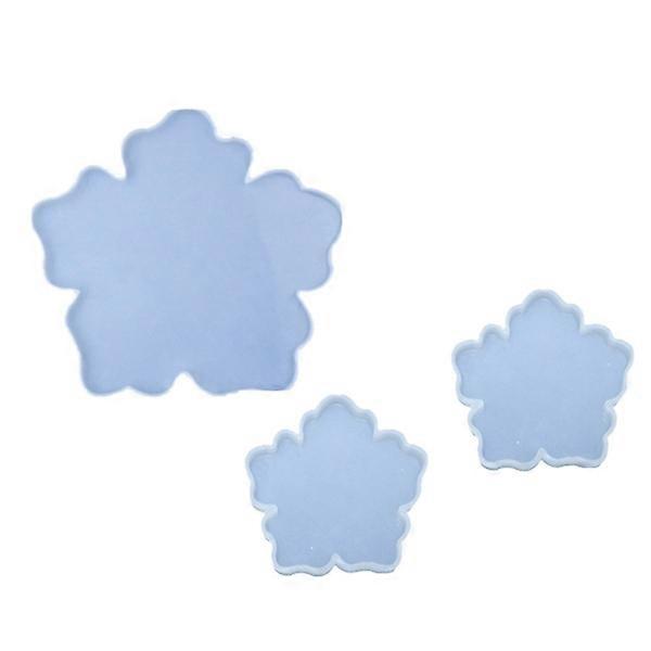 Cherry Blossoms Flower Silicone Mold for DIY Coaster Compote Tray Epoxy Crystal Resin Coaster Art C