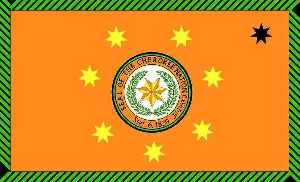 90*150 ס"מ, סמל אומת הצ'רוקי, 6 בספטמבר 1839