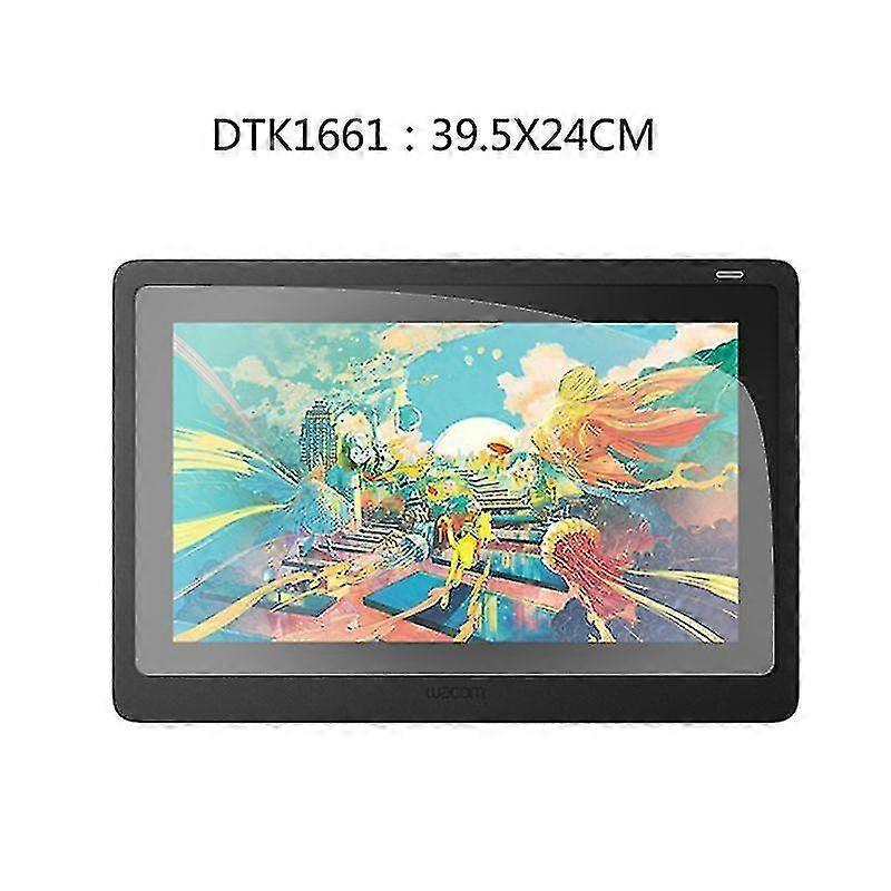 Matte Screen Protector Clear Transparent Scratch Proof Screen Protector Film For Wacom Cintiq Graphic Tablet 1