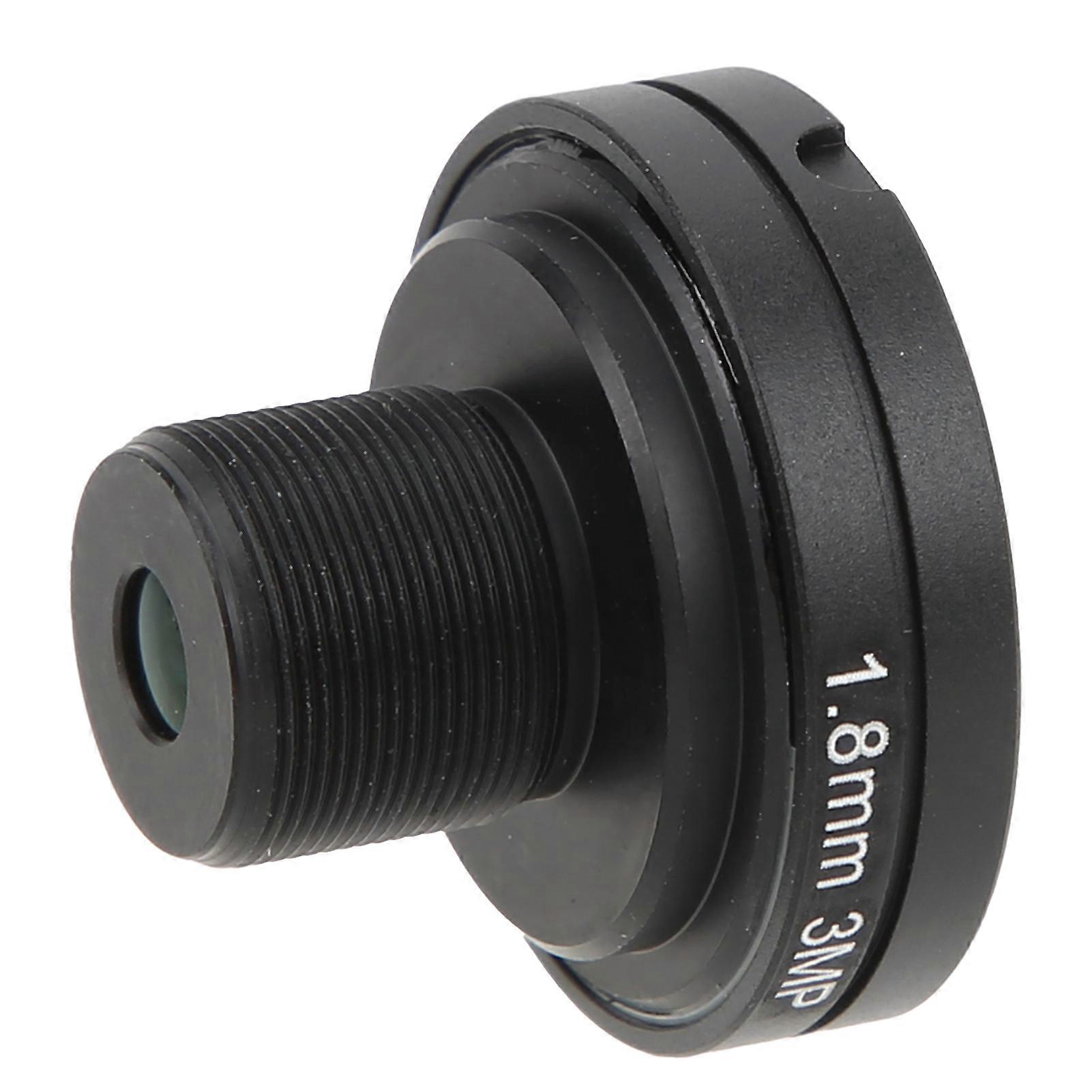Camera Fisheye Lens 3MP 180 1.8mm Optical Focal Length M12x0.5 Interface F2.0 Luminous Flux