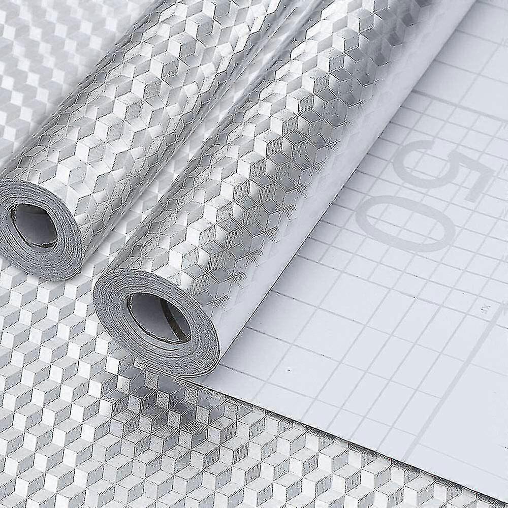 الألومنيوم ذاتية اللصق المطبخ احباط ورقة ورق الجدران للماء والنفط والدليل على