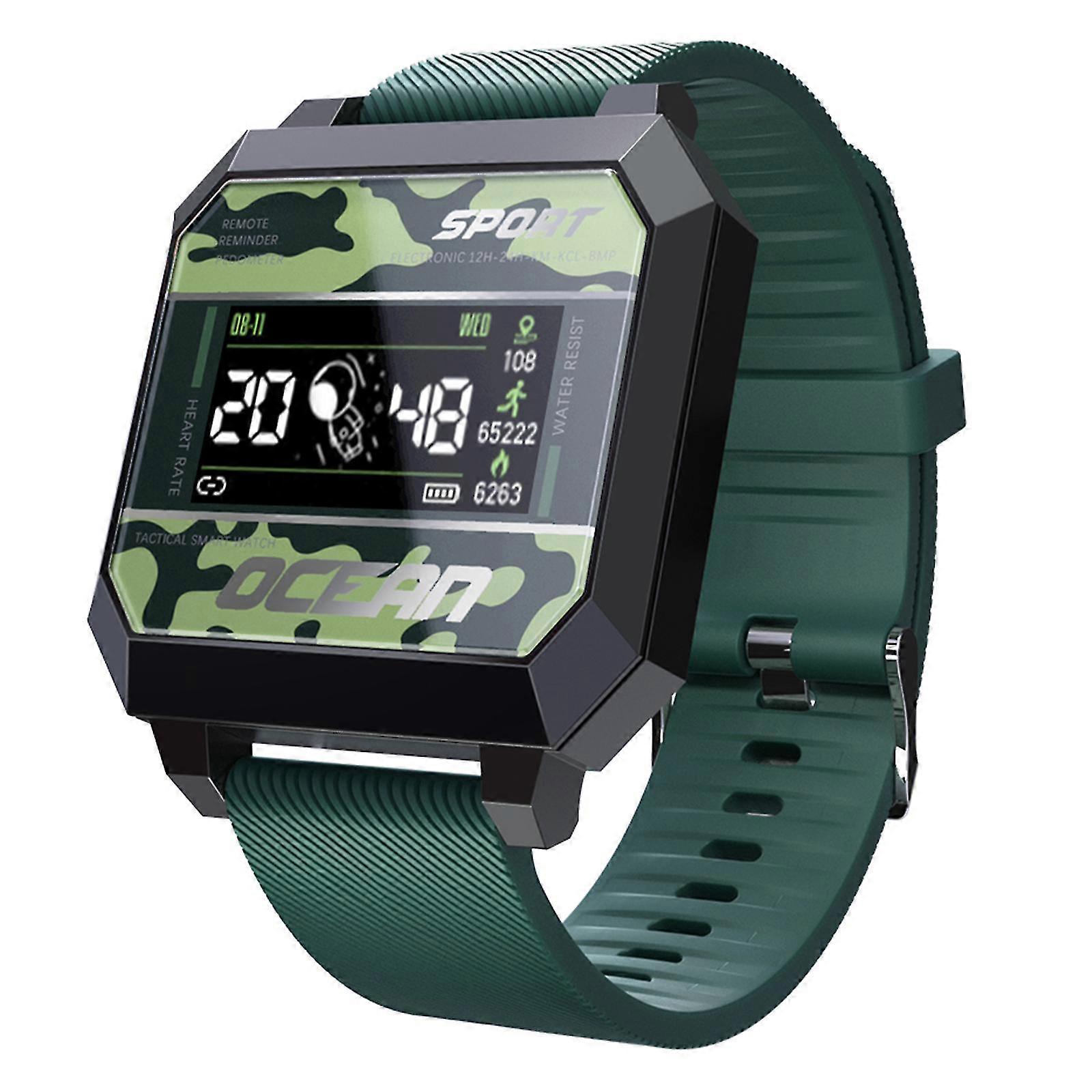 Step Counter Wechat Call Reminder Lokmat Ocean 2 Watch Heart Rate Sleep Monitor
