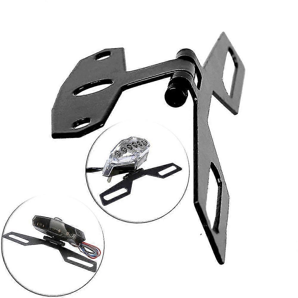 Motorcycle License Plate Bracket1pcsblack