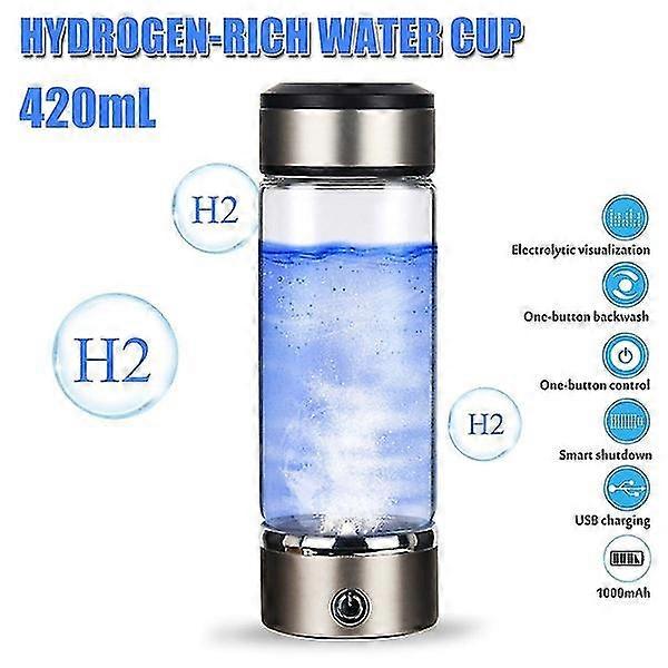 Antioxidants Healthy Hydrogens-rich Water Bottle Titanium Lonizer Maker Generator
