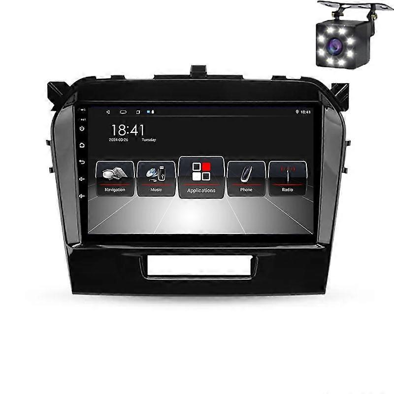 Car Radio Android For Suzuki Vitara 4 2014 - 2018 Auto Multimedia Stereo