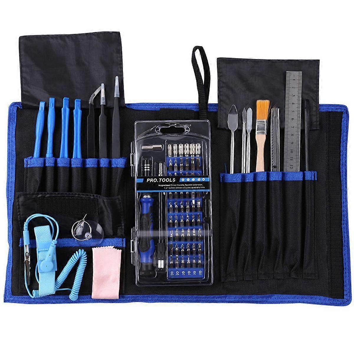 Multifunctional Screwdriver Portable Cloth 80-In-1 DIY Disassembly Mobile Phone Computer Maintenanc