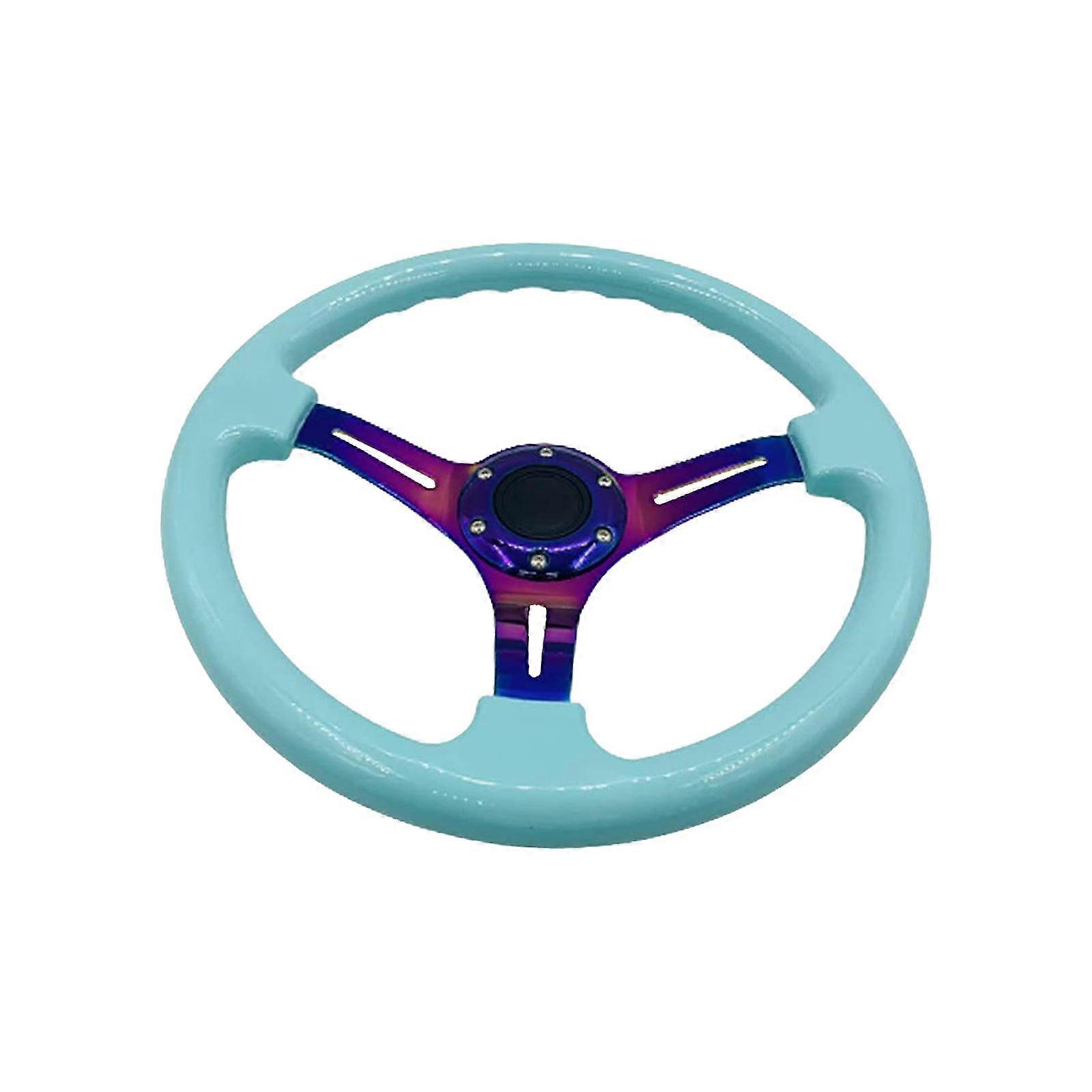 Generic Drifting Race Car Steering Wheel Spare Part Easy to Install 14inch